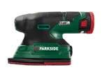 PARKSIDE X 12 V Team akulihvija, must ja roheline, punase lihvimispadjaga