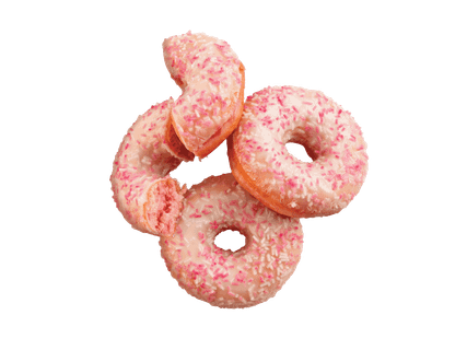 Spurga „Pink and White“