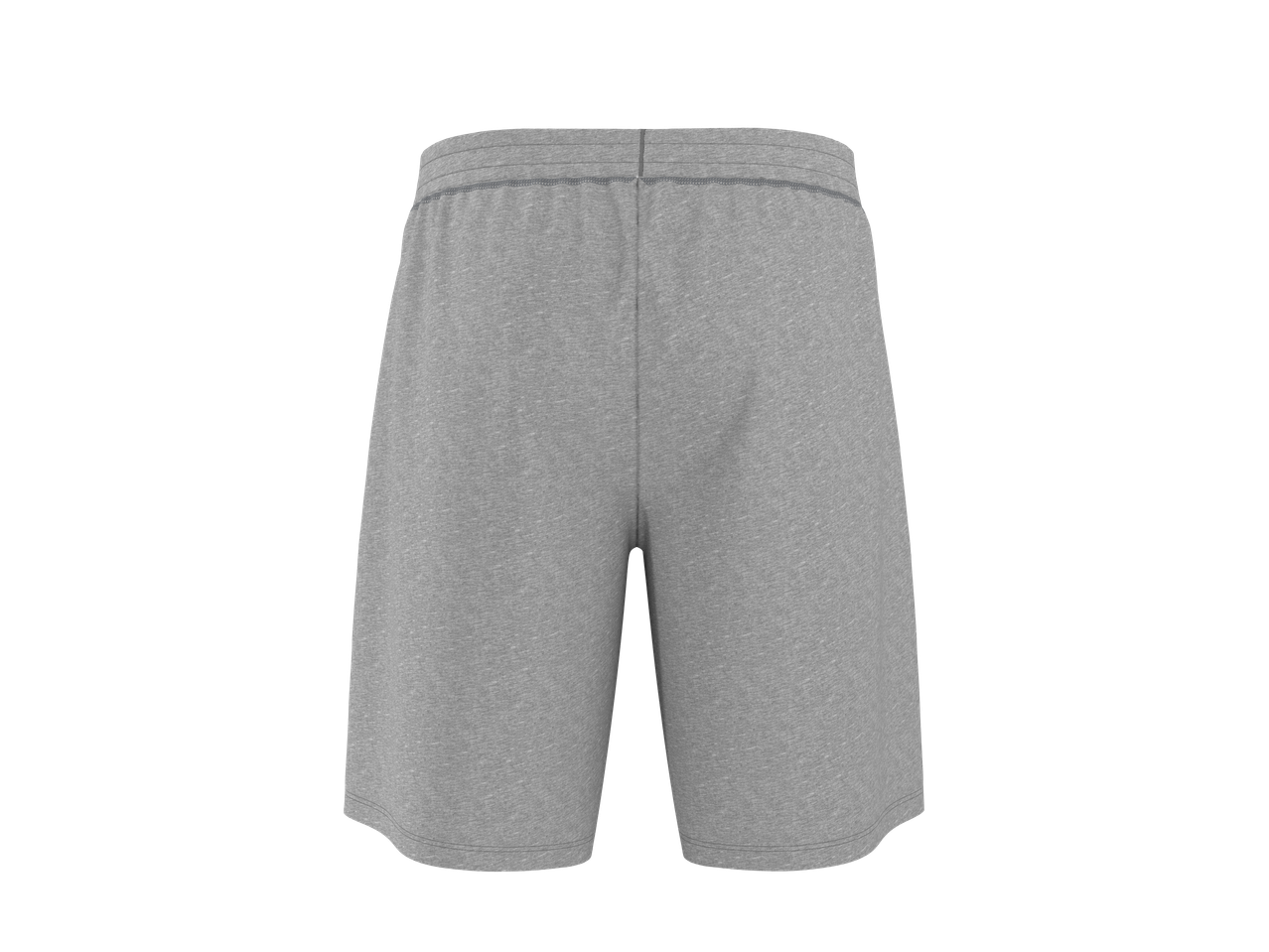 Ανδρικό γκρι φλις σορτς Crivit, πίσω όψη.