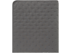LIVARNO home gray bedspread with embroidered floral pattern