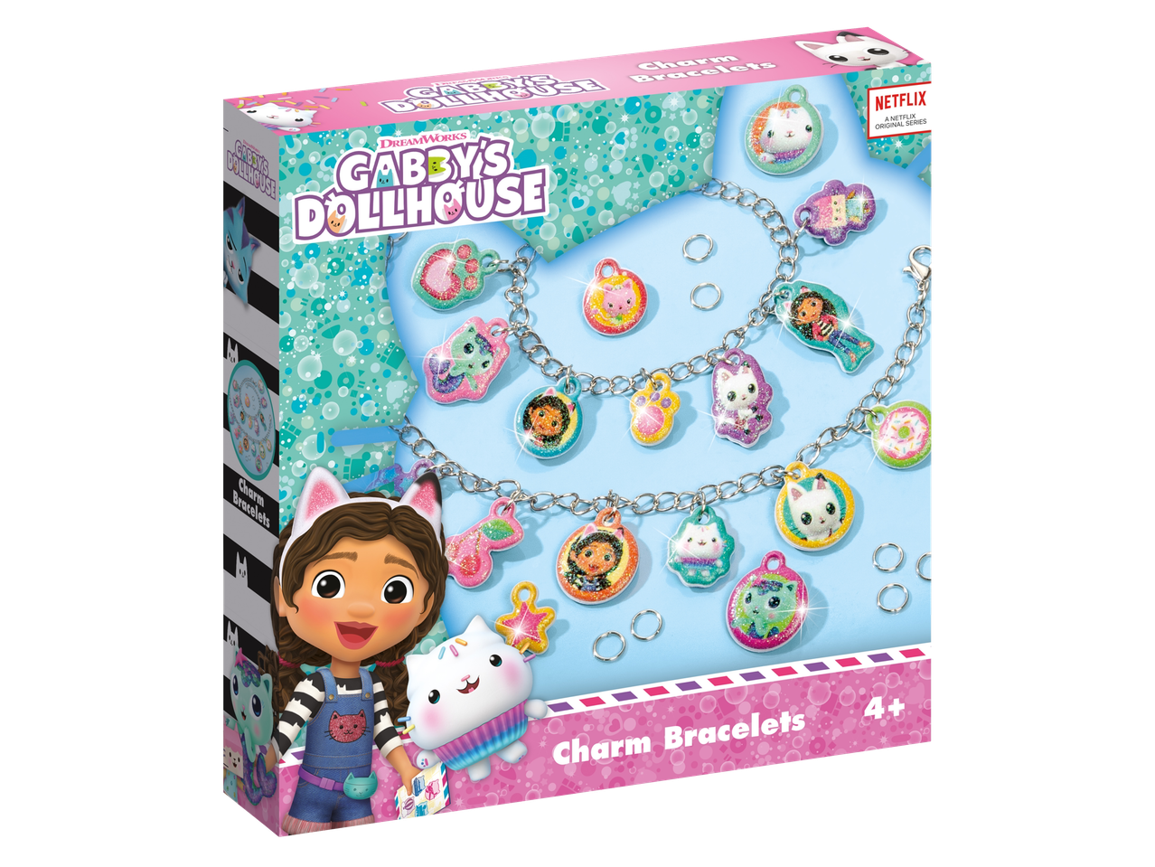 Gabby's Dollhouse käevõrude valmistamise komplekt ripatsitega