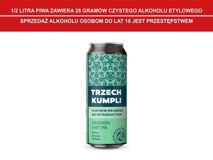 Trzech Kumpli ONINNI Session Oat IPA 
