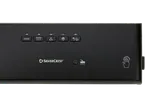 Painel de controlo da máquina de vácuo Silvercrest com botões de função.