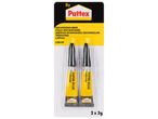 Deux tubes de colle super Pattex liquide (2 x 3g).
