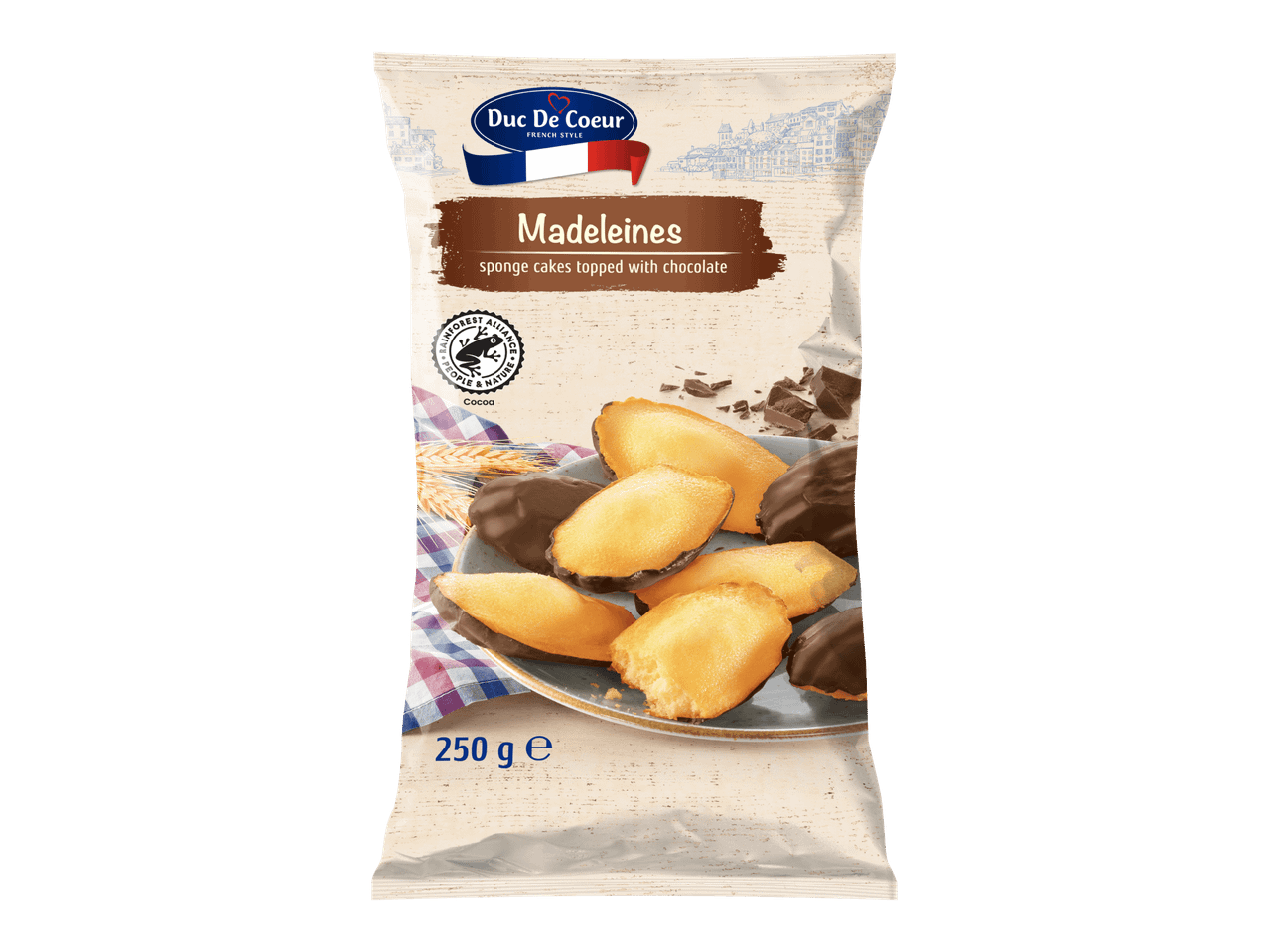 Madeleine-suklaaleivos