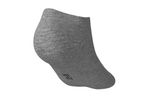Single grey ankle sock with size marking 23-26 on the sole.