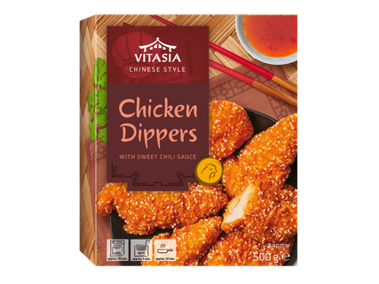VITASIA Gepaneerde kippenreepjes