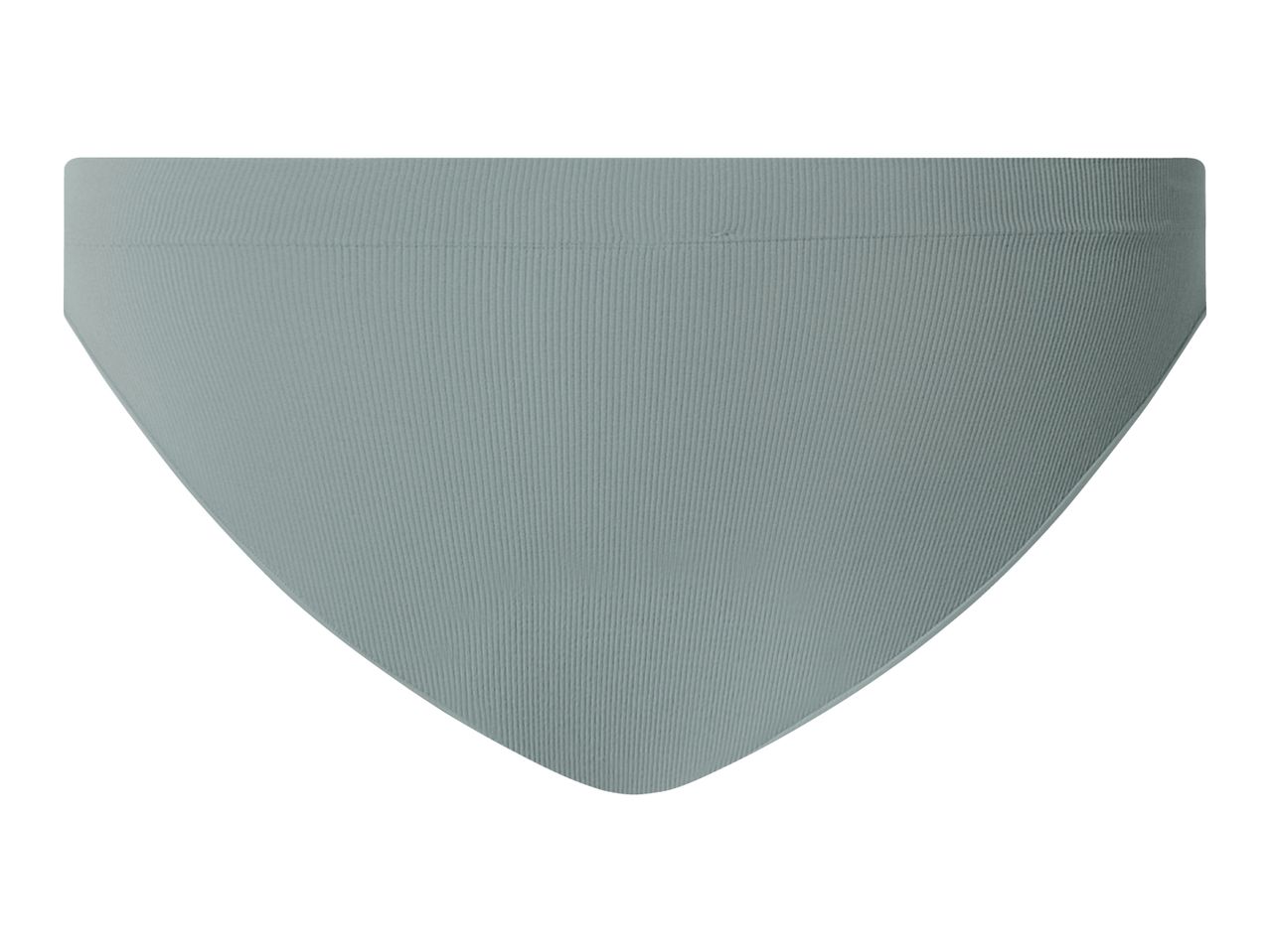 Light green ribbed bikini bottom