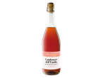 Garrafa de Lambrusco dell'Emilia Rosato Villa Bonaga em fundo preto