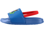 Dečije papuče Paw Patrol: plave papuče sa crvenom trakom.