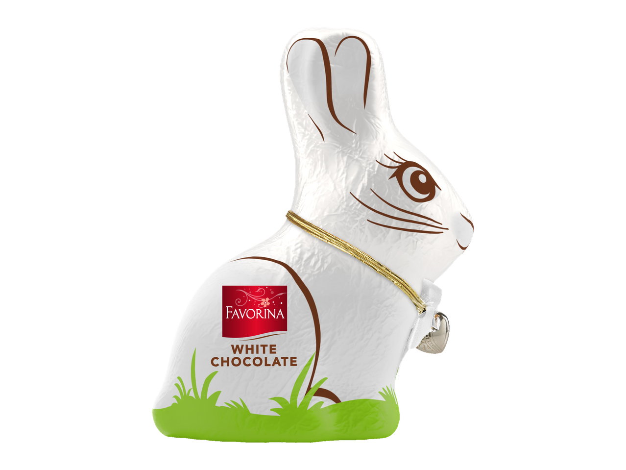 Favorina witte chocolade paashaas.