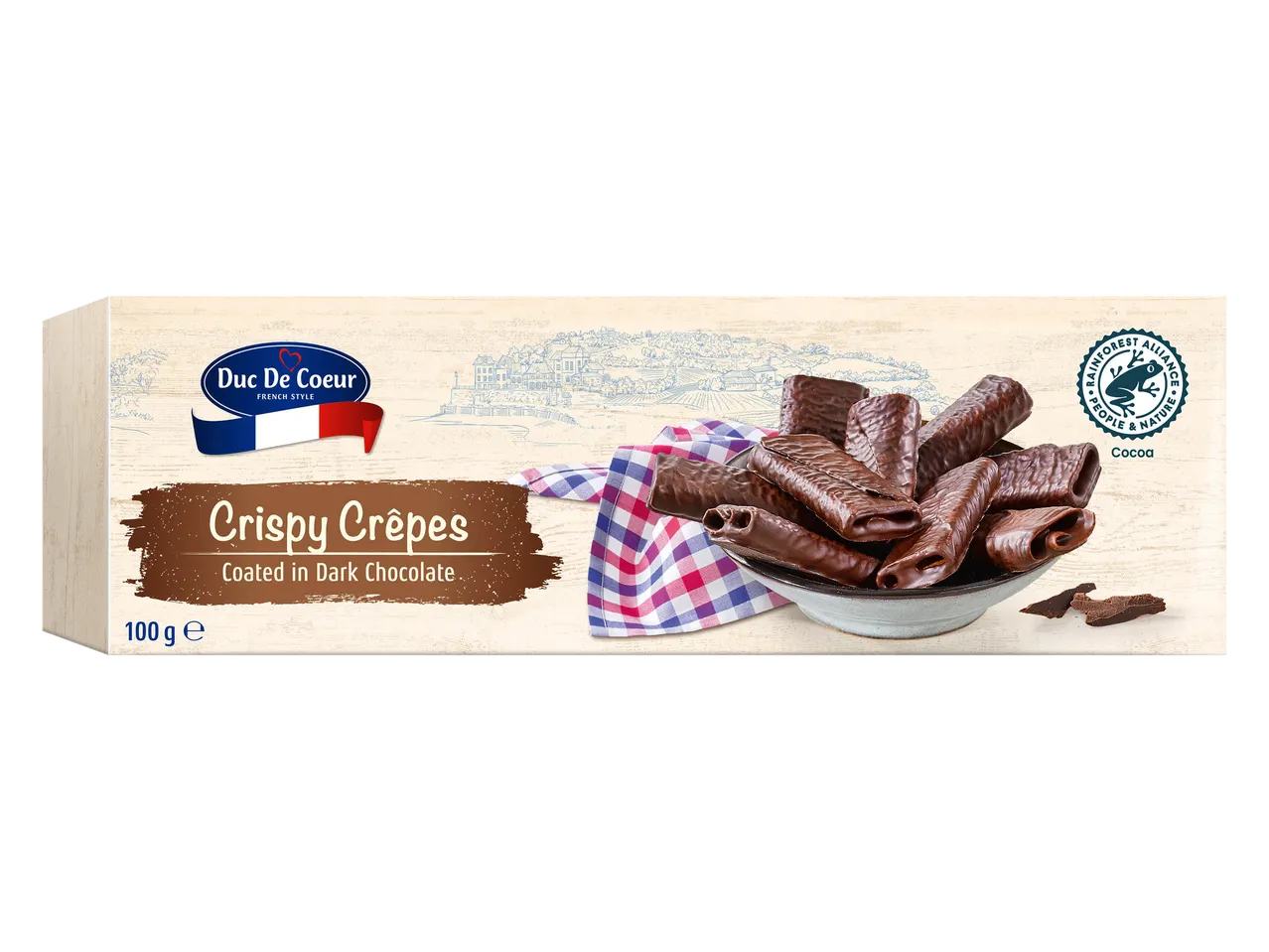 Crispy crepes