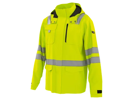 Profi láthatósági / fényvisszaverő softshell kabát