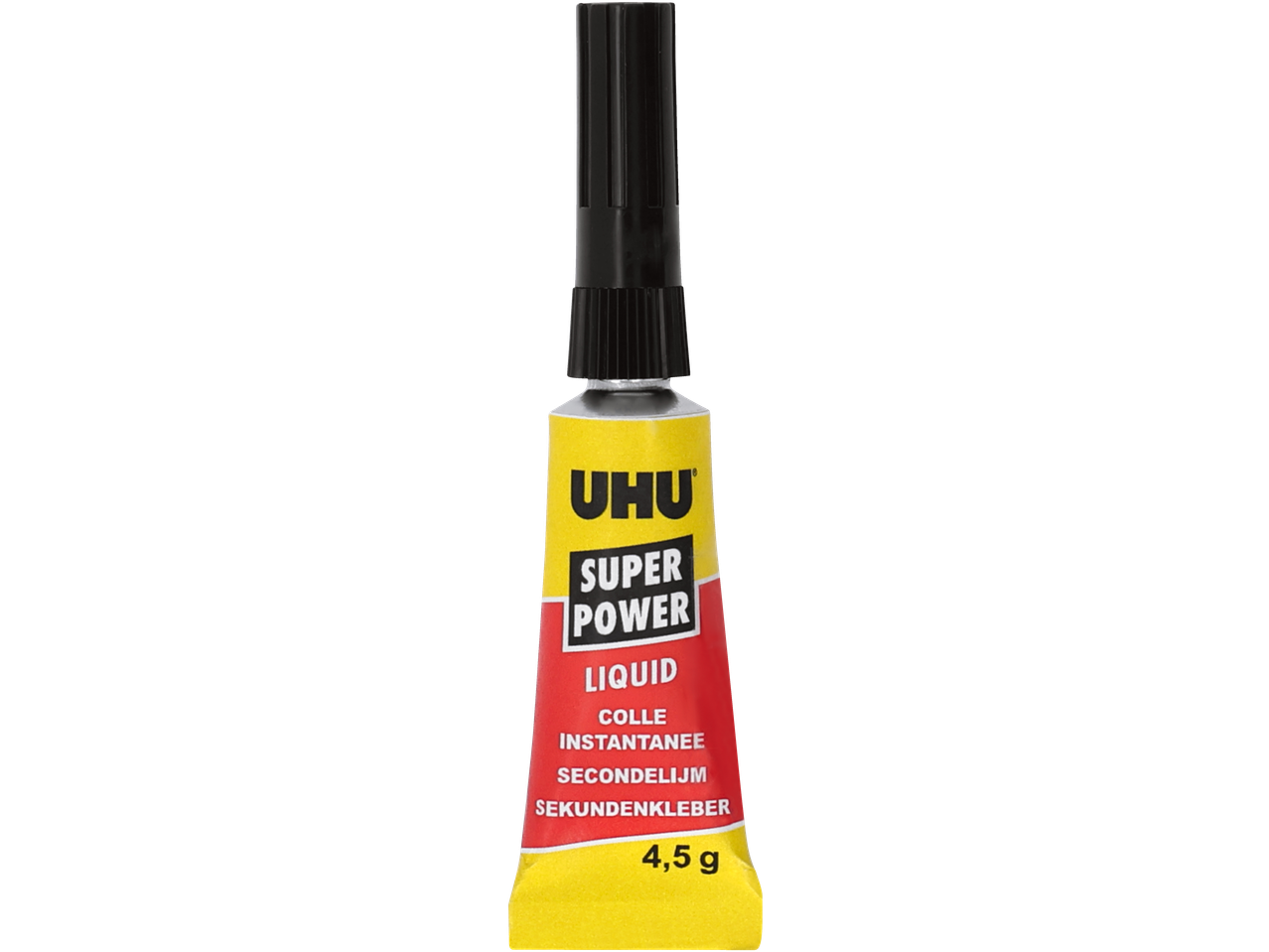 UHU Super Power Liquid secondelijm, tube van 4,5g