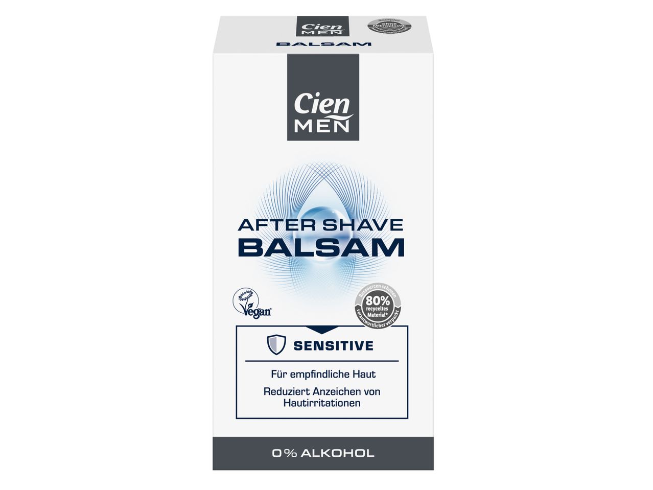 Cien Men After Shave Balsam für empfindliche Haut.