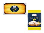 To citronkager: en cheesecake og en tærte, begge 400g.