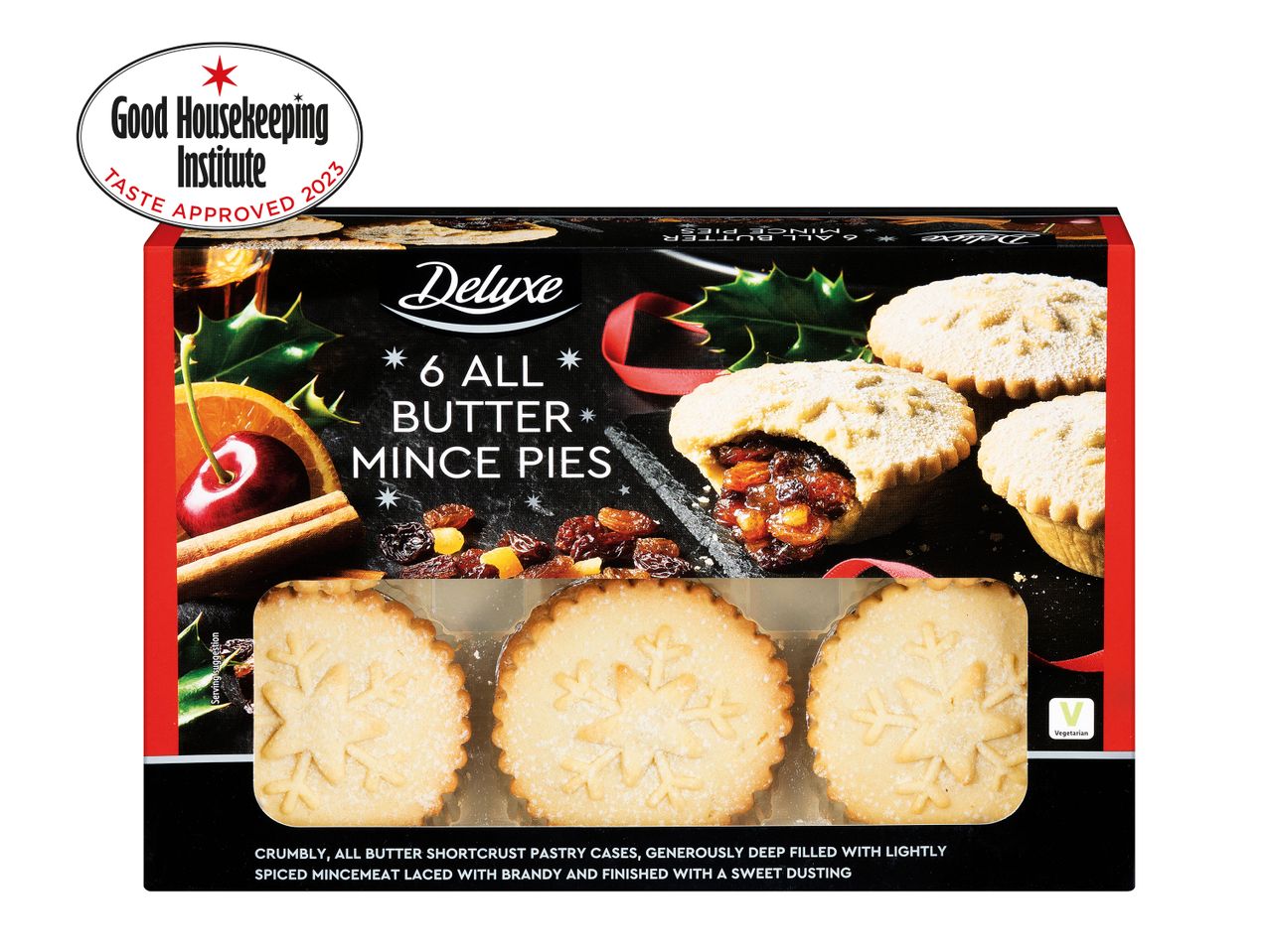 Go to full screen view: Deluxe Luxury Mince Pies - Image 1