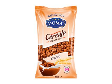 Cereale expandate cu cacao