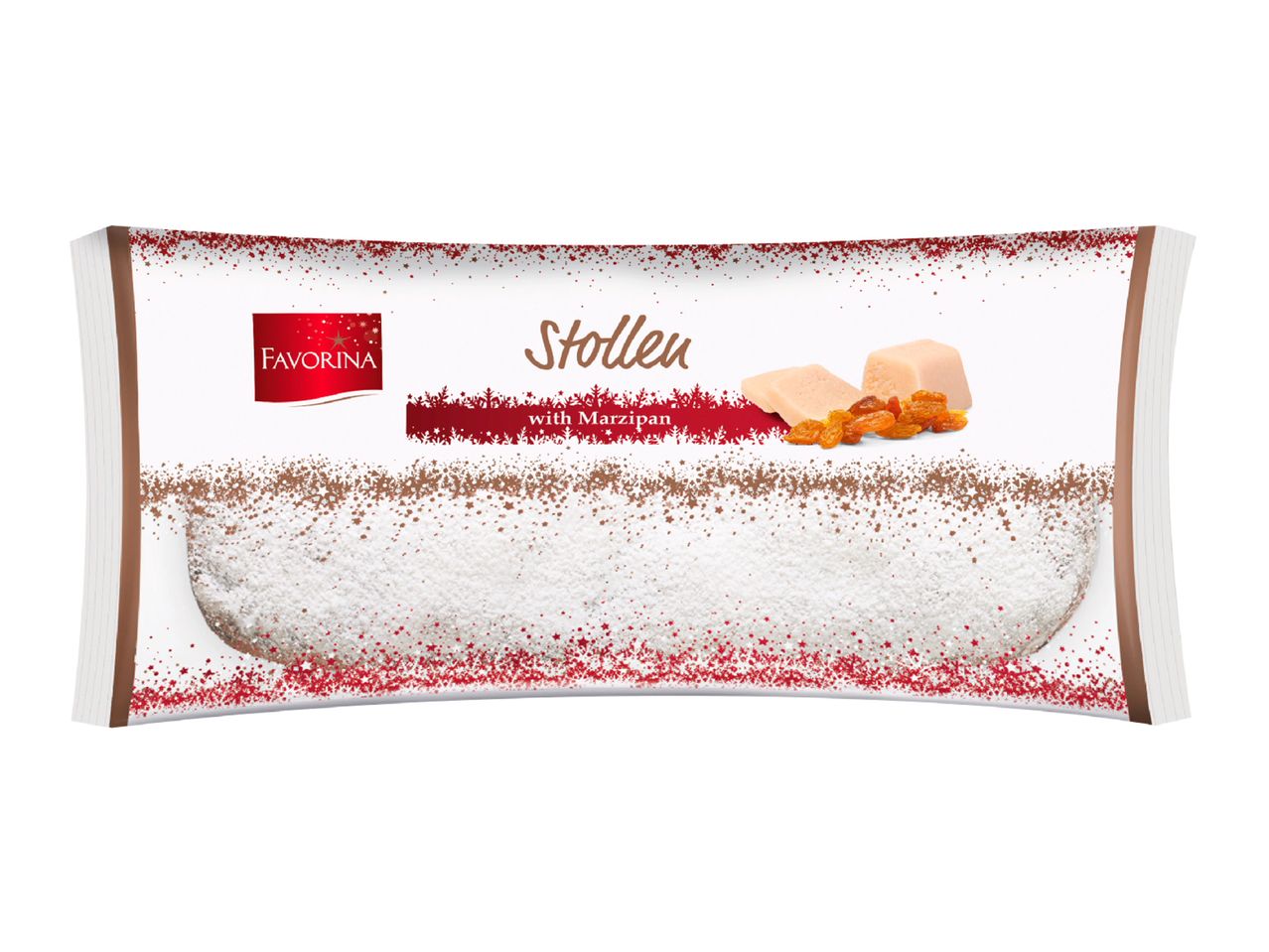 Go to full screen view: Favorina Finest Marzipan Stollen - Image 1
