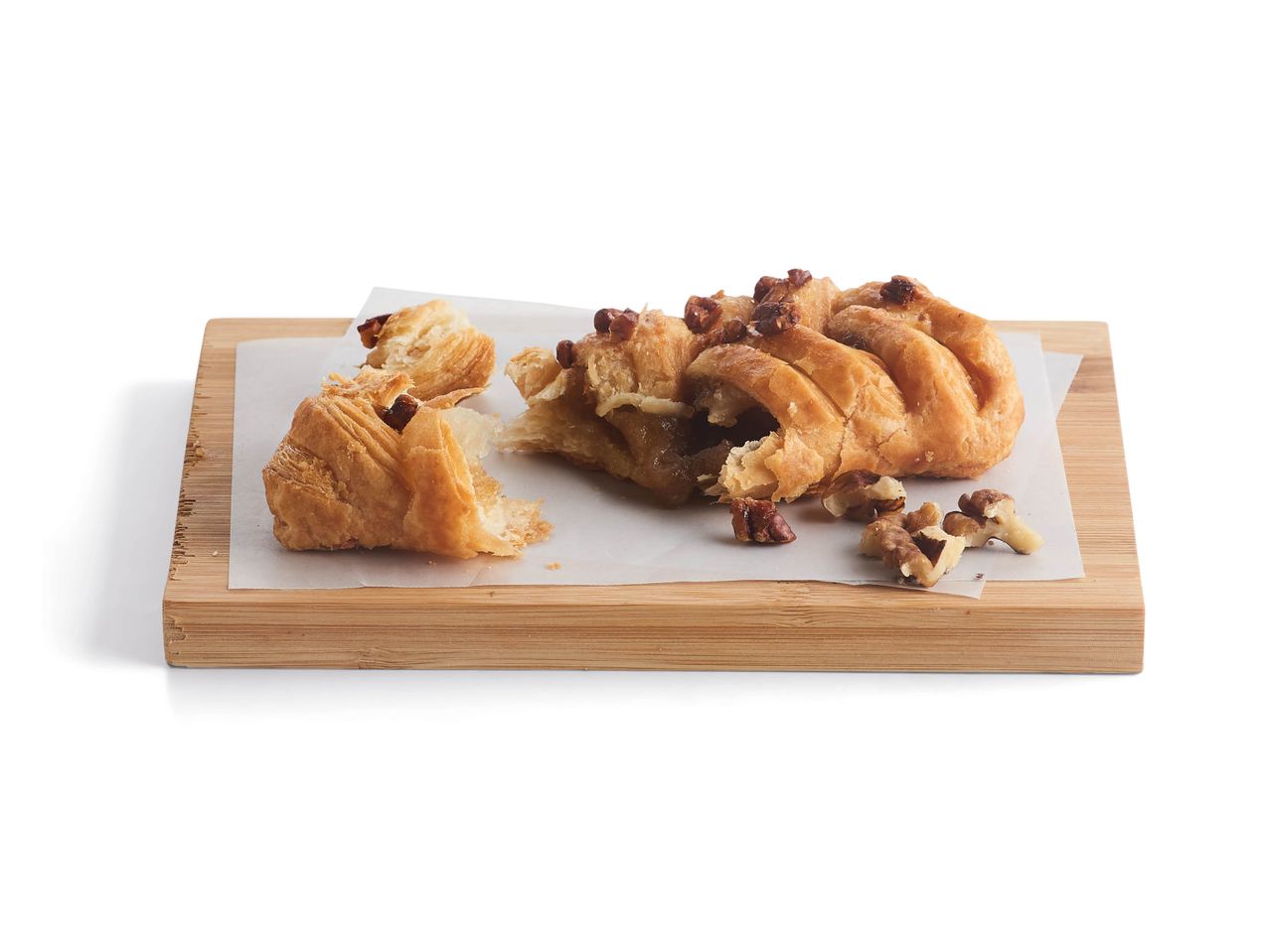 Pecan- og kanelcroissanter