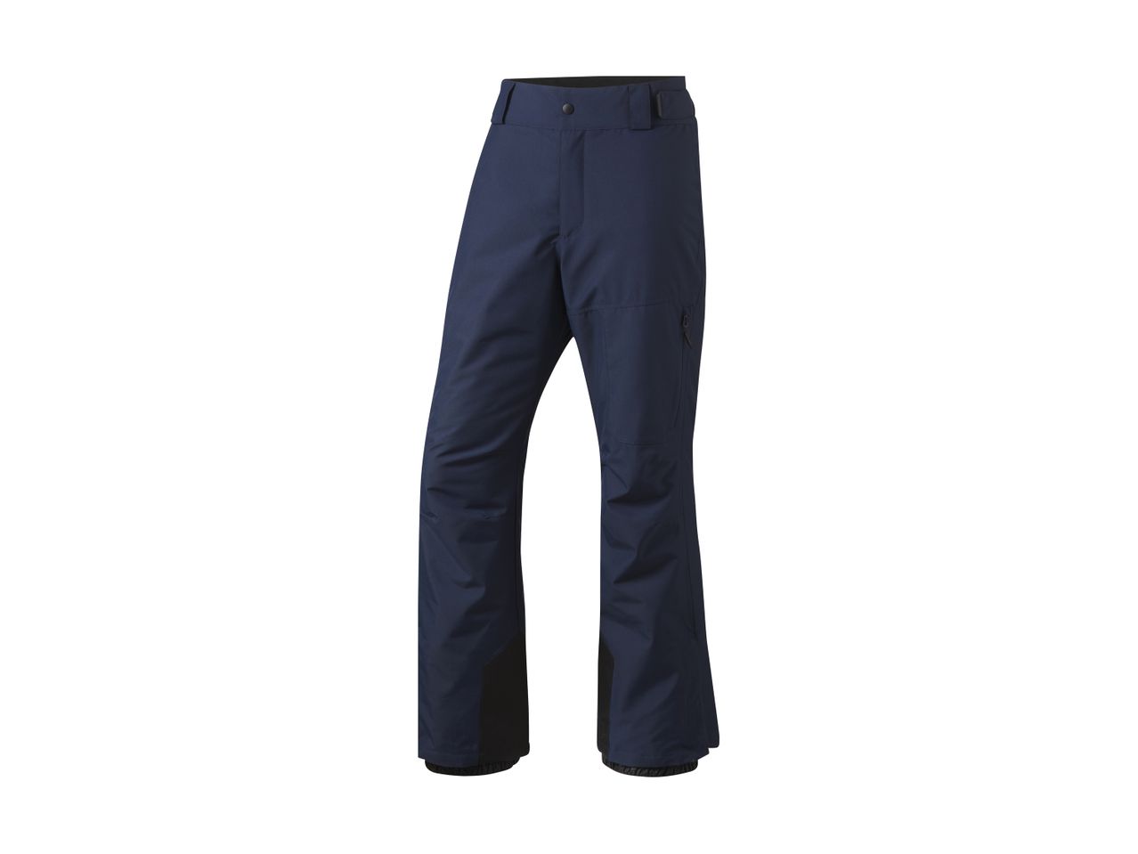 Dark blue men's ski pants with black accents