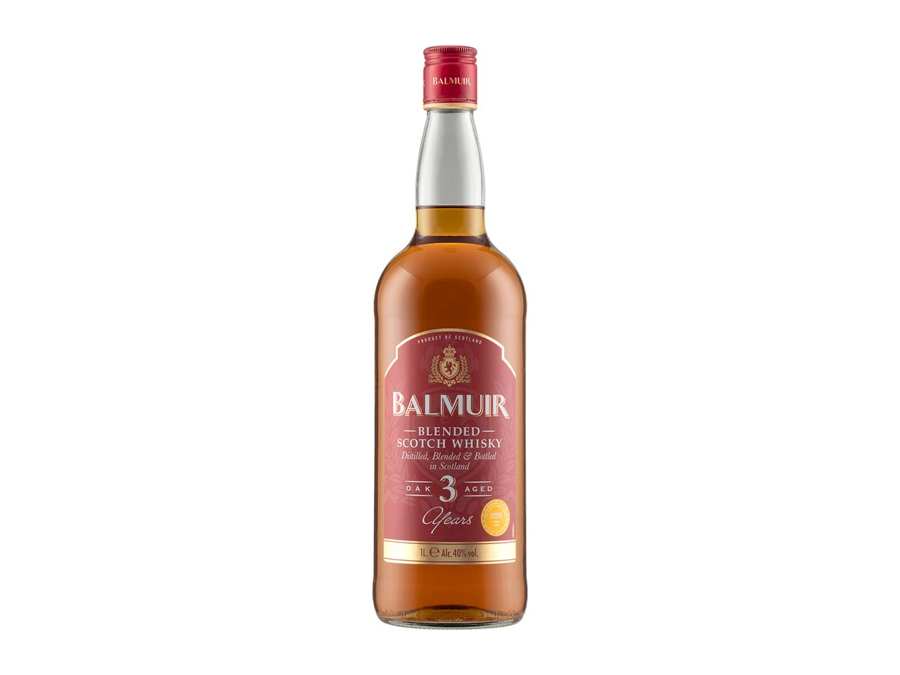 Go to full screen view: Balmuir Blended Scotch Whisky 1L - Image 1