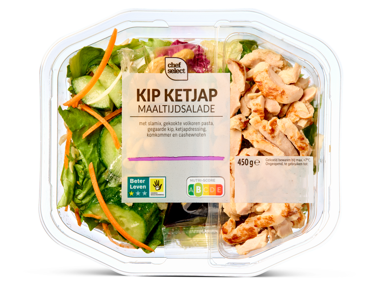 Ga naar volledige schermweergave: Maaltijdsalade kip ketjap - afbeelding 1