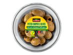 El Tequito pitted chipotle olives with herbs and jalapeño peppers.