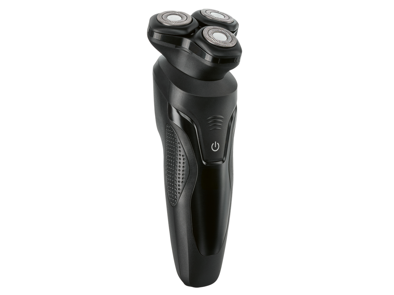 Cien BEAUTY Rotary Shaver, black, with three shaving heads and power button