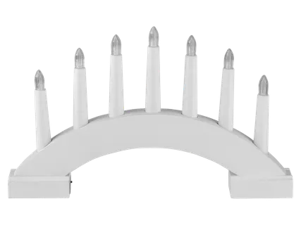 Lenkta dekoracija su  LED apšvietimu