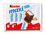 Pakke med mælkechokoladebarer med mælkefyld, der indeholder mere mælk og mindre kakao.