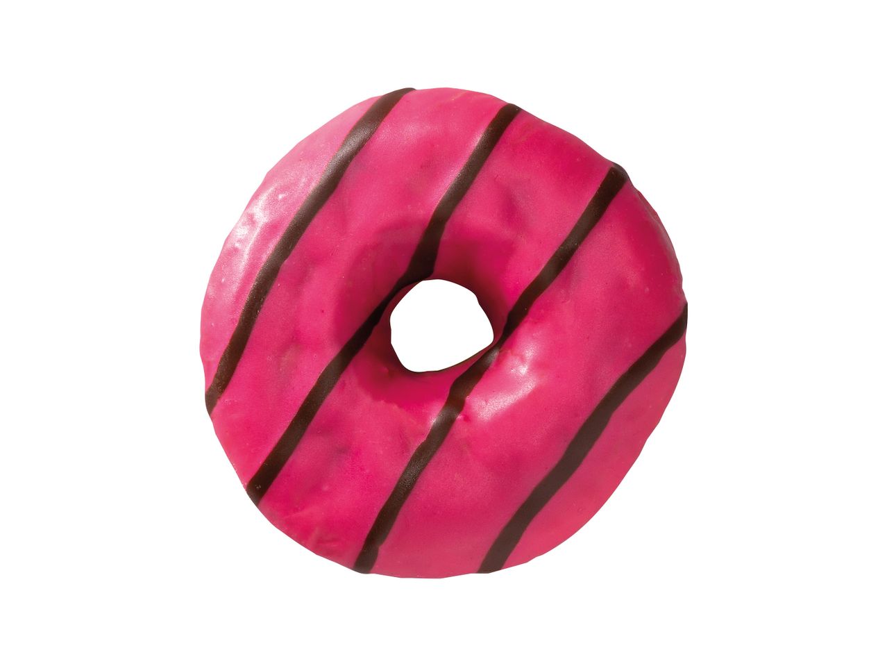 Prejsť na zobrazenie na celú obrazovku: Jahodový donut plnený – obrázok 1