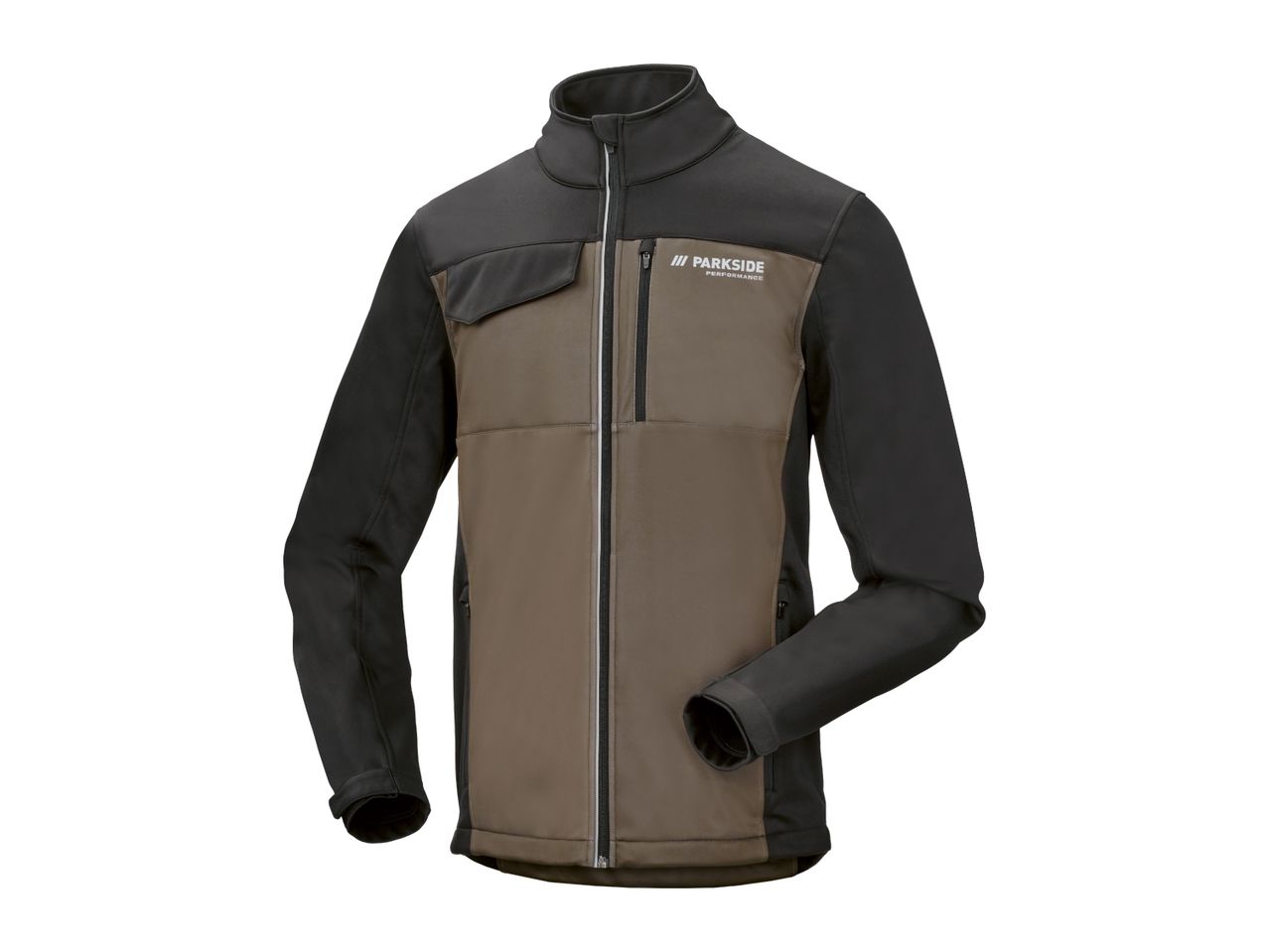 Parkside Performance Men’s Brown Softshell Work Jacket
