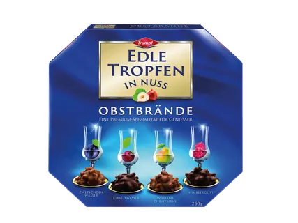 Trumpf Edle Tropfen in Nuss Obstbrände