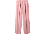 esmara Langarmshirt: Ružičaste plisirane hlače širokih nogavica.