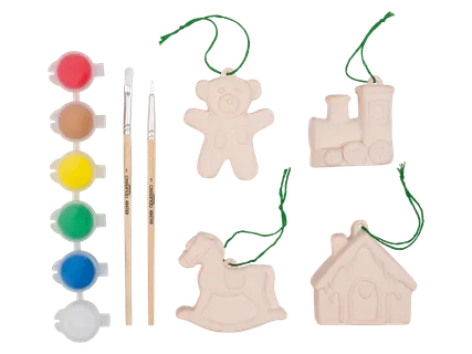 crelando® Ziemassvētku figūriņu apgleznošanas komplekts