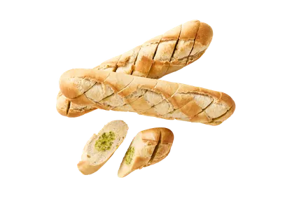 Prancūziško stiliaus  batonas su česnakais