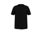 T-shirt preta de manga curta PARKSIDE PERFORMANCE com logótipo na manga.