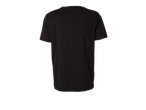 T-shirt desportiva CRIVIT para homem, preta, vista traseira.