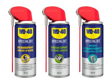 WD-40 Silikon-/Kontaktspray/Lithiumsprühfett „Specialist