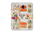 SELECT & GO Sushi Box Sapporo Style erinevate sushitükkide, lõhe ja sojakastmega, 462,5g, Nutri-Score A.
