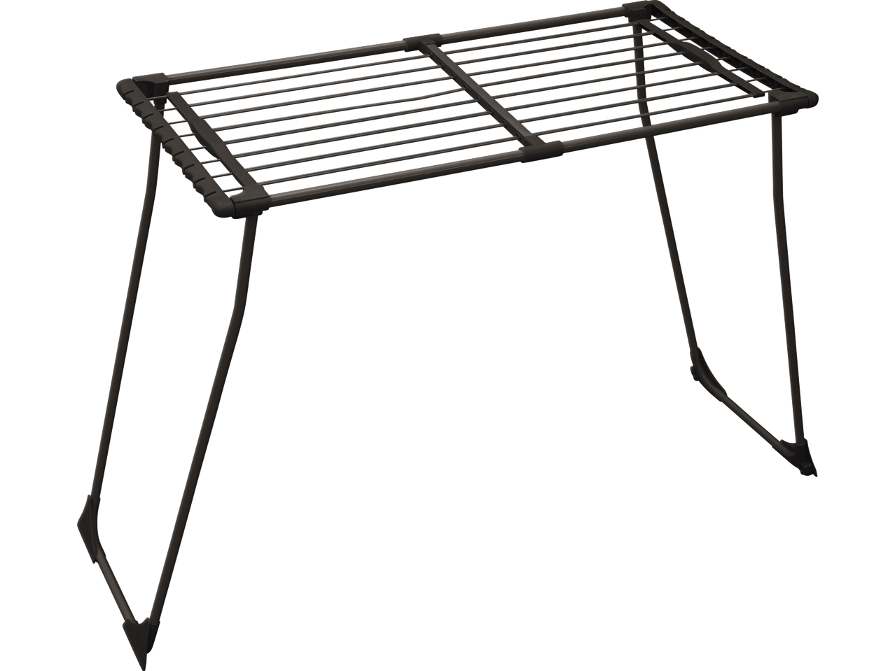 W5 sušilica za veš, sklopiva i kompaktna, u tamno sivoj boji.