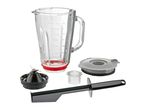 Blender replacement parts including glass jug, blade assembly, lid, measuring cup and tamper
