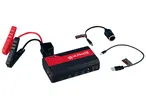 Устройство за стартиране на автомобил Ultimate Speed с кабели за акумулатор и USB кабели.