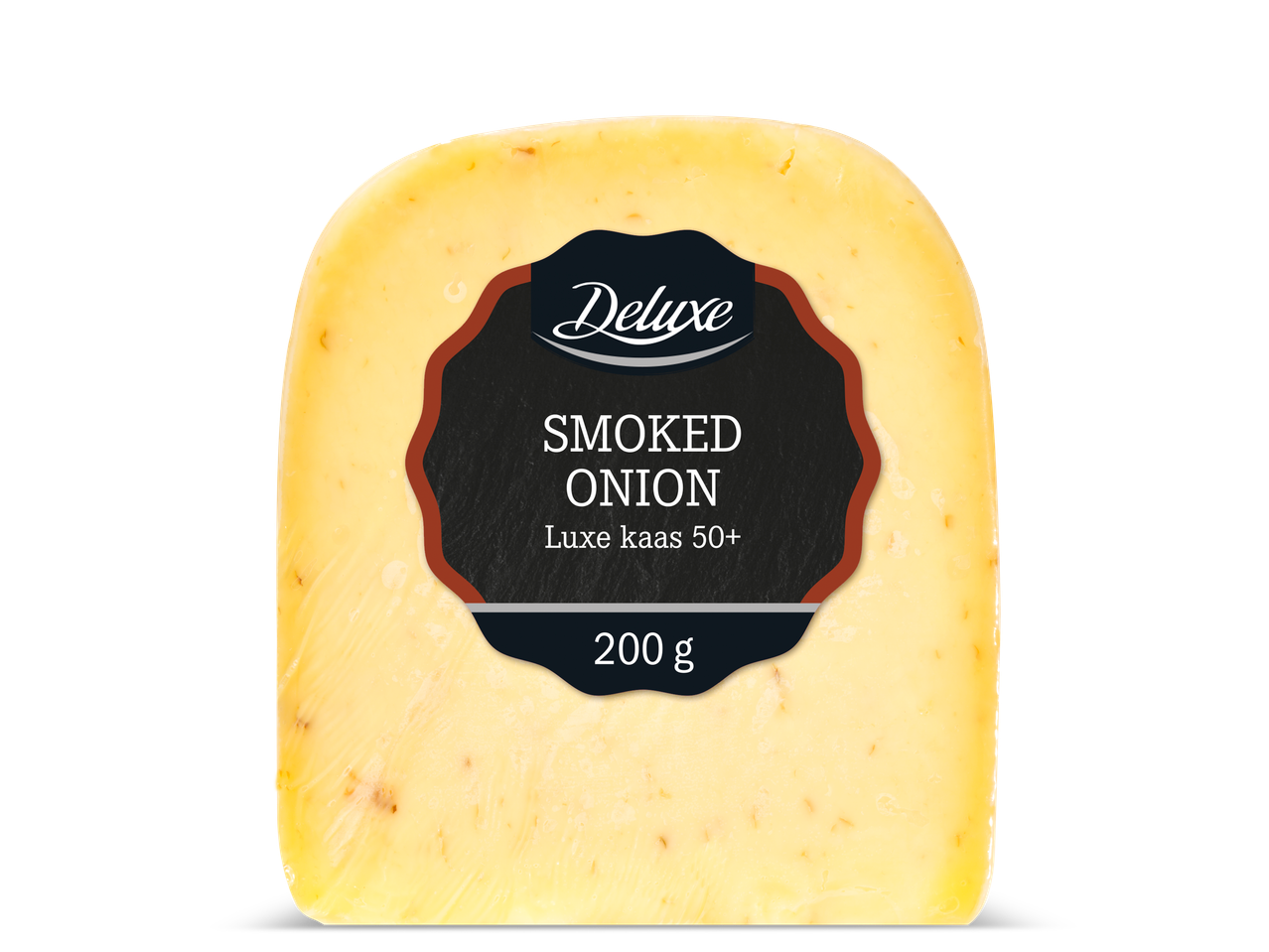 Deluxe Smoked Onion Luxe Kaas 50+ kaas, 200g