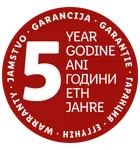 5-godišnje jamstvo/garancija.