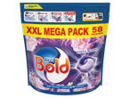 Bold All in 1 laundry capsules with Lenor softener, Exotic Bloom scent, XXL pack (58 washes).