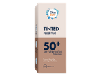 Cien Sun tinted facial fluid SPF 50+: very high protection.