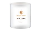 Rich Amber scented candle by Ceremony of Scent, Deluxe brand.