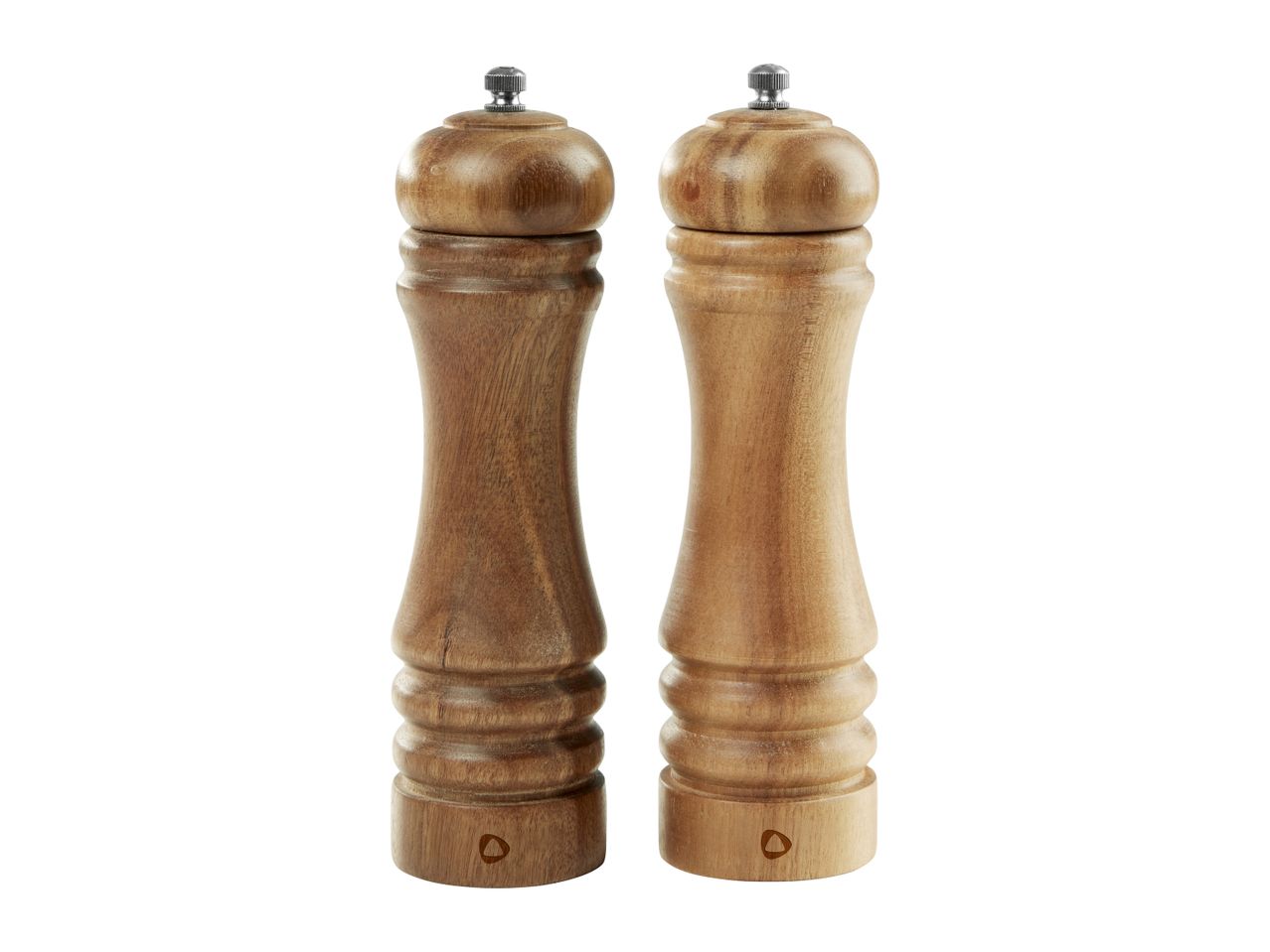 A pair of Peugeot wooden salt and pepper mills.